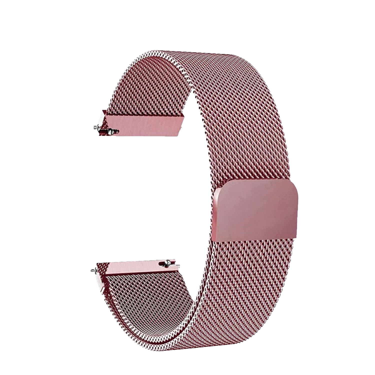 Milanaise Armband Rosa