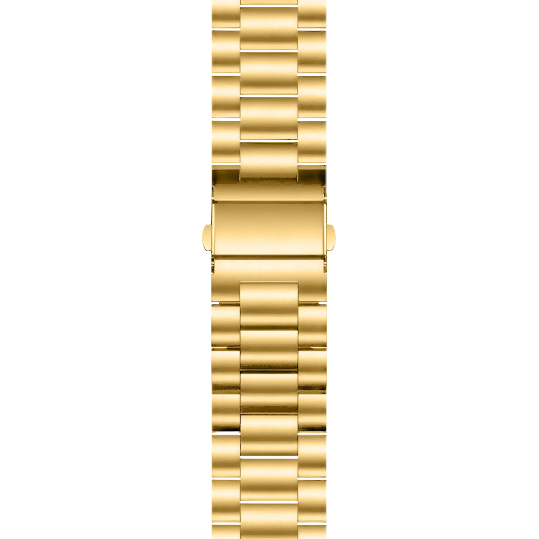 Stahl Armband Gold