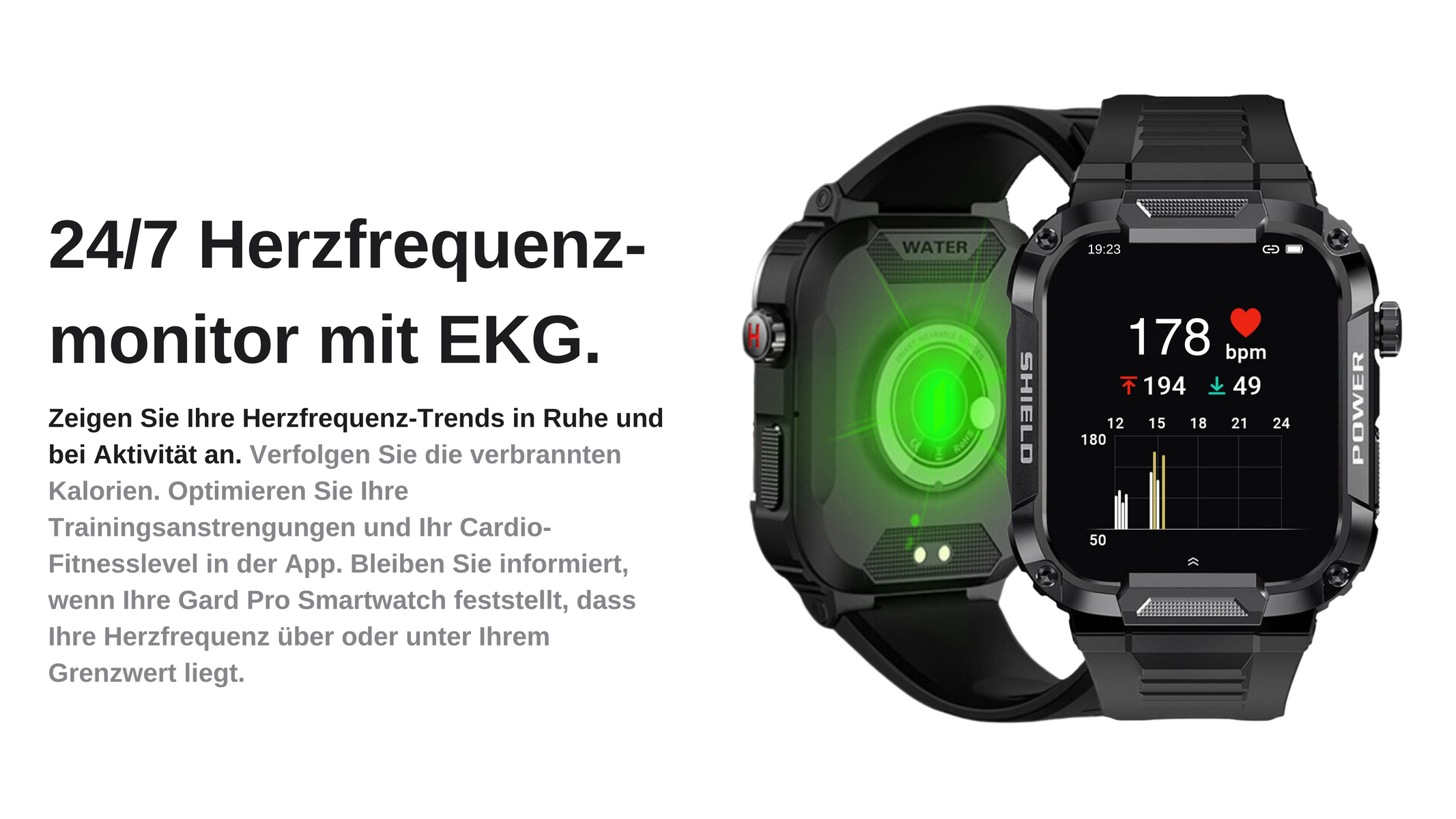 Smartwatch GARD PRO ULTRA in Baden-Württemberg - Mannheim, Telefon  gebraucht kaufen