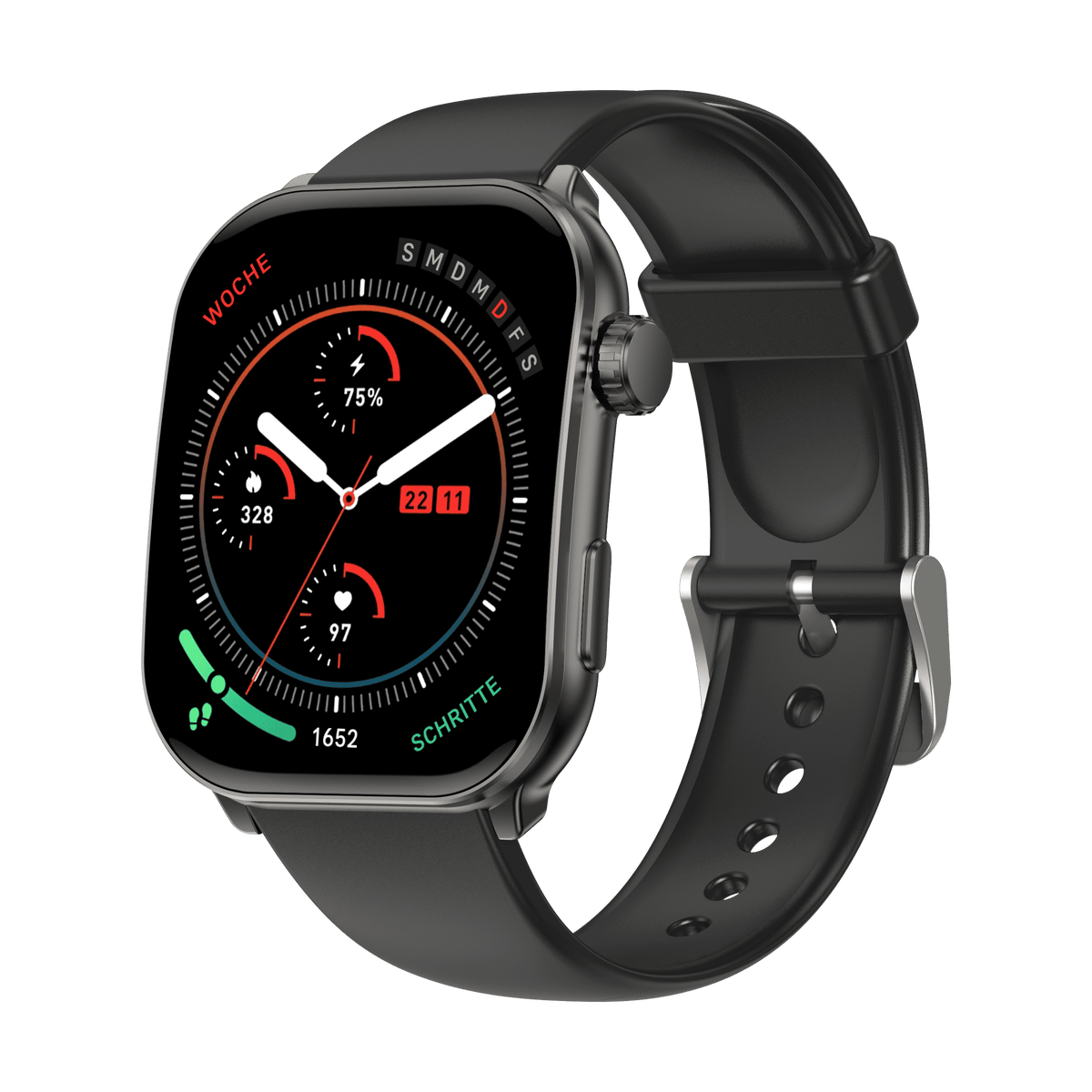 Gard Pro Health Smartwatch 3 - Schwarz / 41 mm