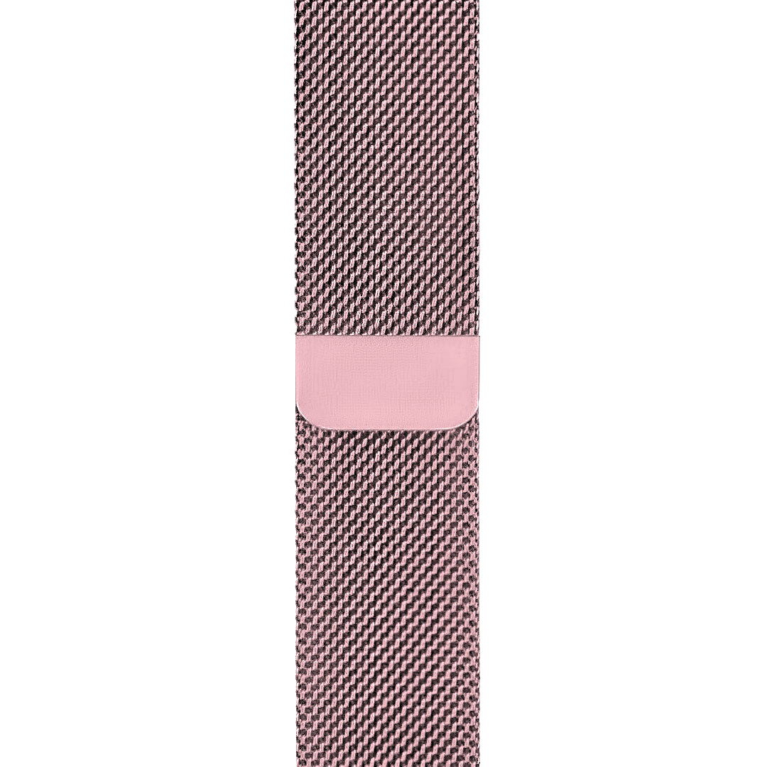 Milanaise Armband Rosa