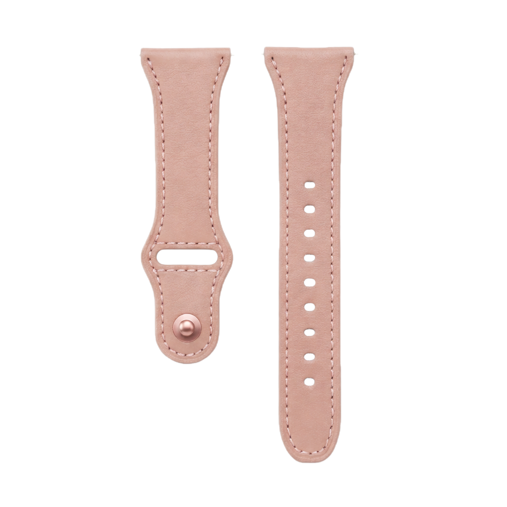 Lederarmband moderne schließe Rosa